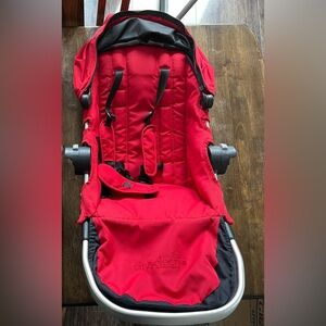 Baby Jogger City Select - seat only in color red